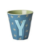 Rice by Rice - Alfabet bekers - Medium - Stars boys