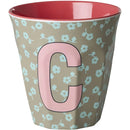 Rice - Alfabet Bekers - Medium - Flowers Girls