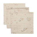 Jollein - Hydrofiel Monddoekje 3 Pack - 31 x 31 cm - Woolly
