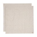 Jollein - Hydrofiele Doek 2 Pack - Large 115x115cm - Soft Plumes