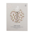 Jollein - Hydrofiele Doek 2 Pack - Large 115x115cm - Soft Plumes