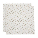 Jollein - Hydrofiele Doek 2 Pack - Large 115 x 115 cm - Mini Teddy Bear