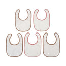 Jollein - Slab Jersey Waterproof 5 Pack - Nijntje Moments - Silk Rose