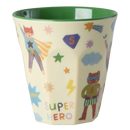 Rice - Medium Kinderbeker - Superhero - Green