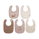 Jollein - Slab Jersey Waterproof - Soft Plumes - 5 Stuks