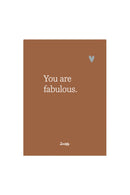 Zusss - Ansichtkaart - You Are Fabulous