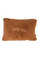 Zusss - Kussen Teddy Little Love 35x25cm - Brown