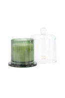 Zusss - Geurkaars Glas Met Stolp Happy Home - Dark Green