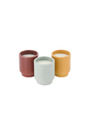 Zusss - Set Van 3 Geurkaarsjes In Koker Enjoy - Multicolor