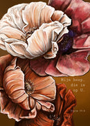 Art by Claudia - Canvas doek op hout - Mijn hoop die is op U