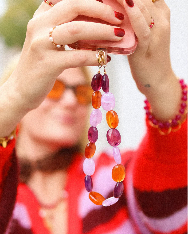 Mable Telefoonkoord - Wild Violet