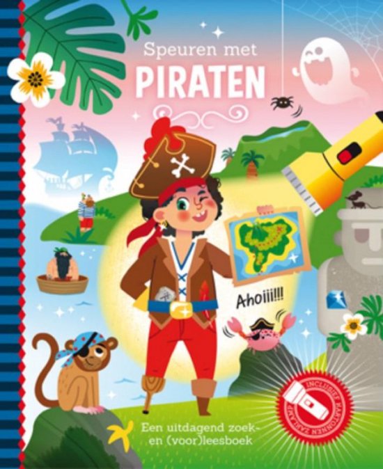 Speuren/zaklamp - Speuren met piraten