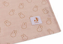 Jollein - Hydrofiele Doek Large 115x115cm Miffy Silhouettes - Wild Rose - 2 Stuks