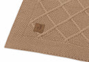 Jollein - Deken Ledikant 100x150cm Check Knit - Biscuit