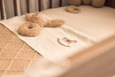 Jollein - Deken Ledikant 100x150cm Check Knit - Biscuit