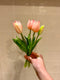 Tulpen Bosje - Kort - Licht Roze