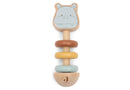 Jollein - Houten Rammelaar - Hippo Happy
