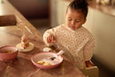 Jollein - Slab Waterproof met mouw - Soft Plumes