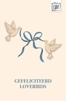Studio LUV kaart - Lovebirds