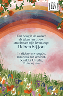 Studio LUV kaart - Een boog in de wolken als teken van trouw