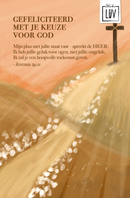 Studio LUV kaart - Keuze voor God