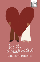 Studio LUV kaart - Just Married