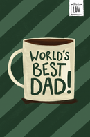 Studio LUV kaart - World's best dad!
