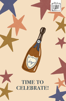 Studio LUV kaart - Time to celebrate!