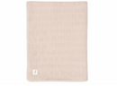 Jollein Deken Wieg 75x100cm - Grain Knit - Wild Rose/Velvet