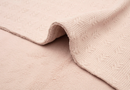 Jollein Deken Wieg 75x100cm - Grain Knit - Wild Rose/Velvet