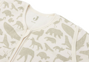 Jollein Slaapzak met afritsbare mouw - 110cm - Animals Olive Green