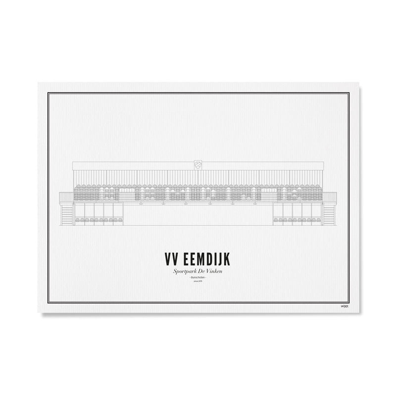 Wijck Poster - VV Eemdijk - 21x30 cm