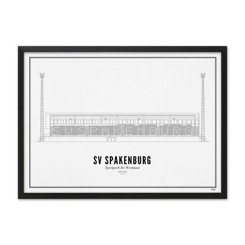 Wijck Poster - SV Spakenburg - 30x40cm