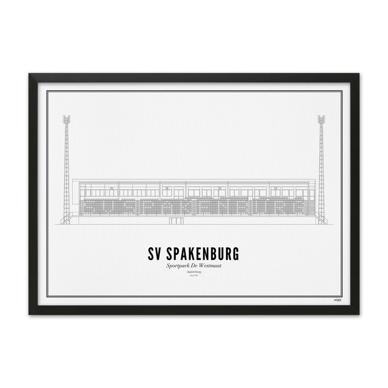 Wijck Poster - SV Spakenburg - 21x30 cm