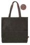 Zusss Fluwelen Shopper - Reversible - Antracietgrijs