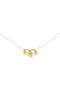 Zusss Ketting met druppeltjes - Goud
