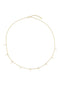 Zusss Ketting met steentjes - Off-white