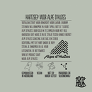 100% Leuk- Cadeaudoos gevuld met zeep- Hart onder de riem