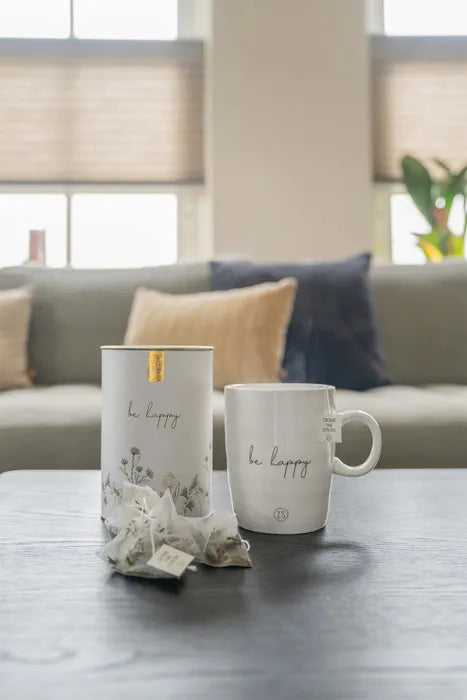 Zusss Thee in luxe koker - Be Happy - Groene thee citroen
