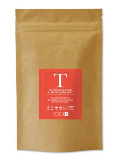 BOOT Thee - Granaatappel & Munt - 50gr