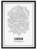 Wijck Poster - London Stad - 21x30cm
