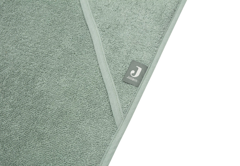 Jollein Badcape Badstof 100 x 100 cm - Ash Green