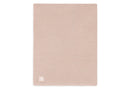 Jollein - Deken Wieg 75 x 100 Basic Knit - Wild Rose/Fleece