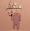 Little Dutch - Boxpakje met overslag - Rib Dark Pink