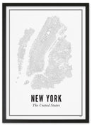 Wijck Poster - New York Stad - 21x30cm