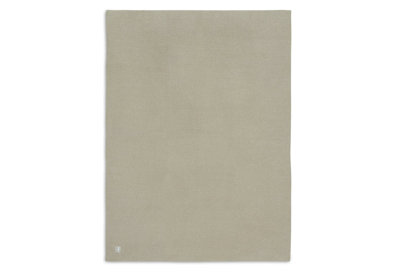 Jollein - Deken Ledikant 100 x 150 Basic Knit - Olive Green