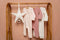 Little Dutch - Boxpakje met overslag - Rib Dark Pink