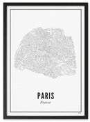 Wijck Poster - Paris Stad - 21x30cm