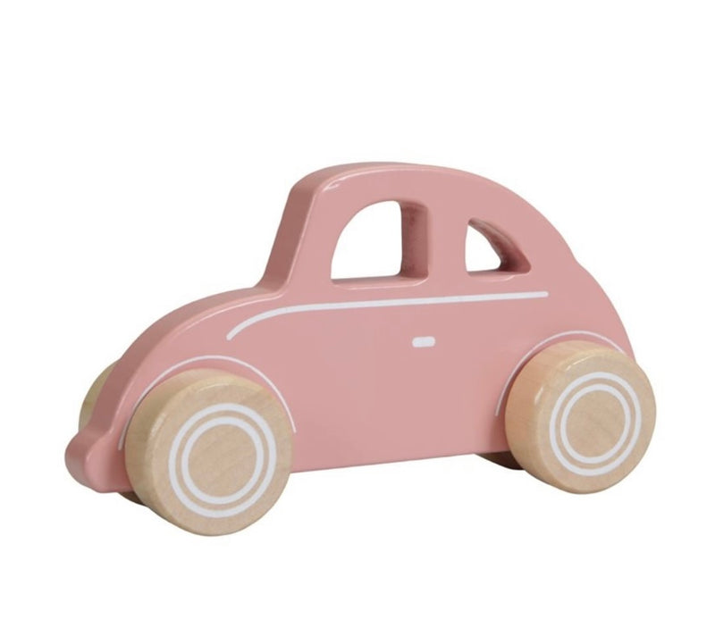 Little Dutch - Houten Auto - Pink