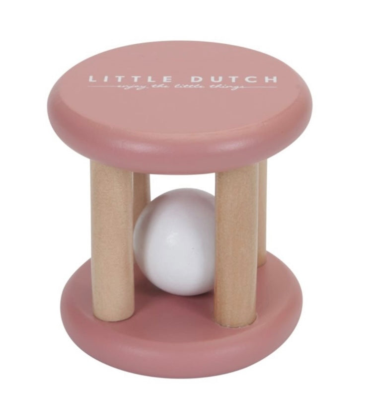 Little Dutch - Rammelaar Roller - Pink